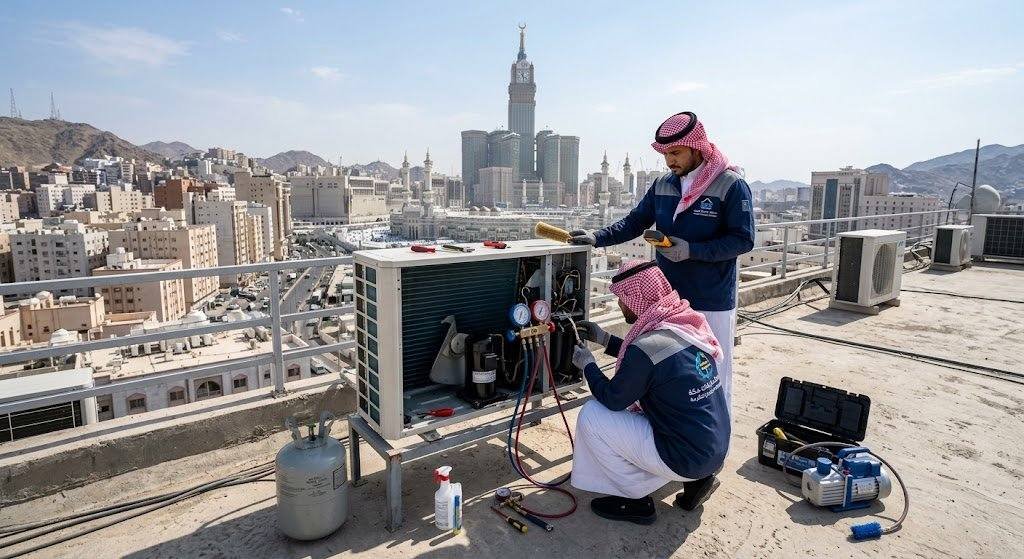 خدماتنا صيانة مكيفات مكة