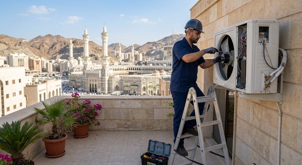 صيانة مكيفات حي قريش مكة لخدمات تبريد فائقة وسرعة في الإنجاز