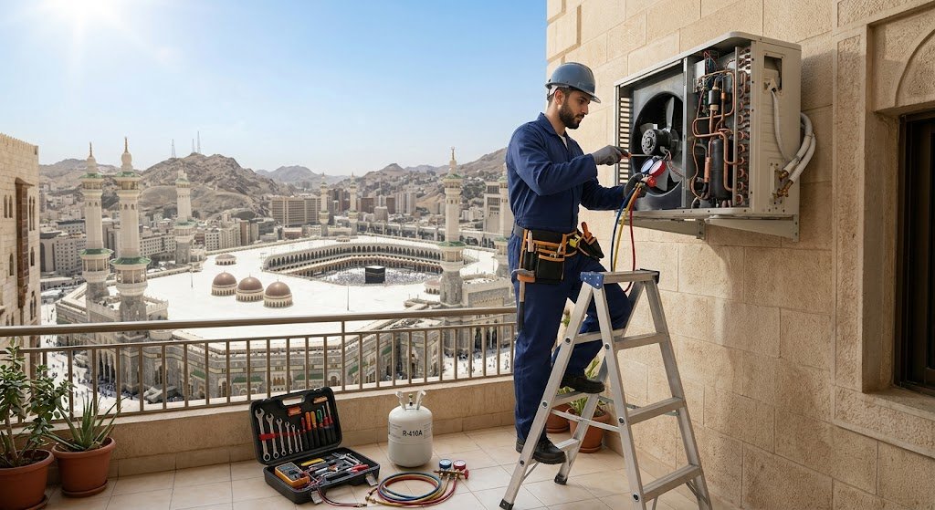 تصليح مكيفات بمكة لخدمات إصلاح فورية واحترافية