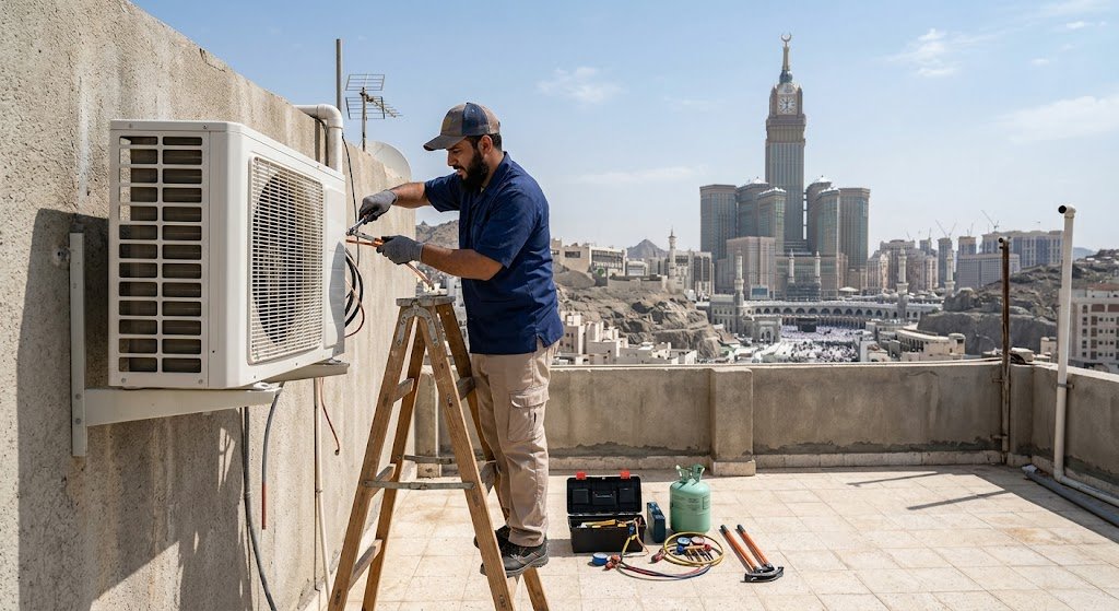شركات صيانة مكيفات مكة لخدمات إصلاح وتنظيف التكييفات المعتمدة