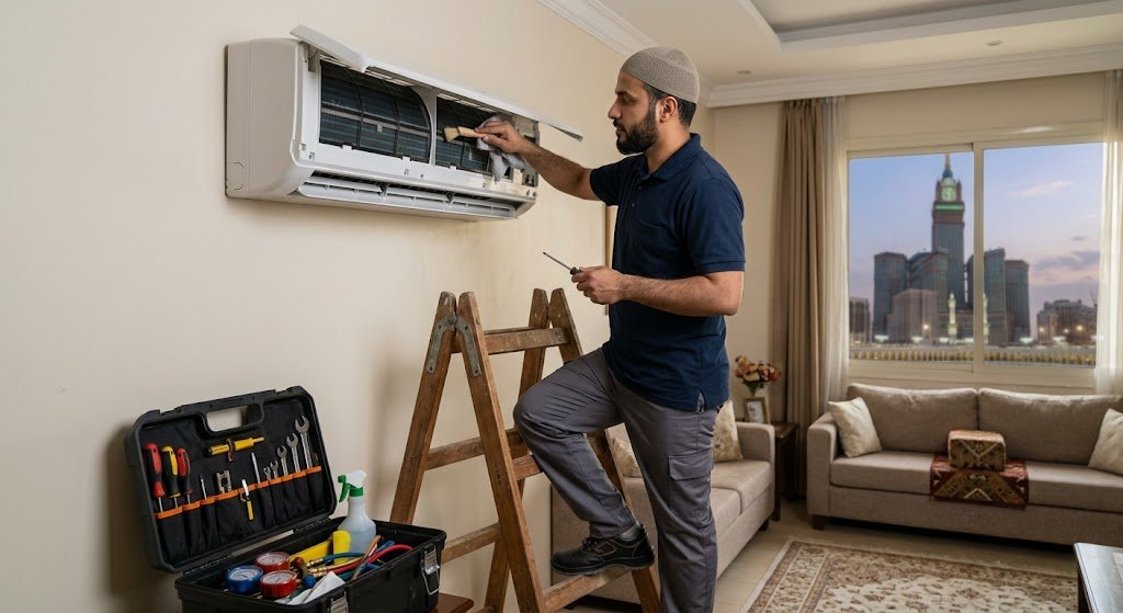 شركة تصليح مكيفات مكة لصيانة احترافية وإصلاح فوري للأعطال