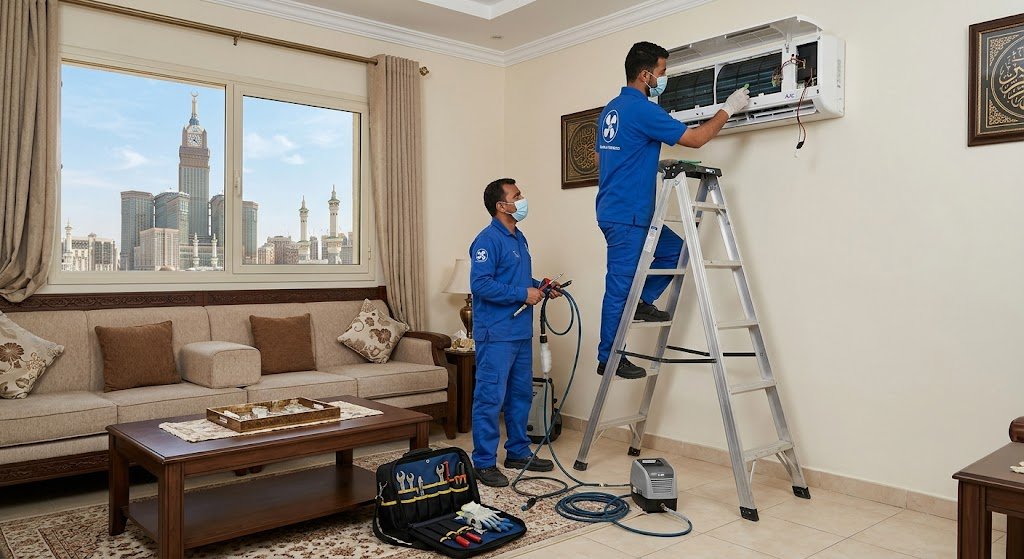 صيانة مكيفات بمكة بخدمات احترافية وأسعار تنافسية