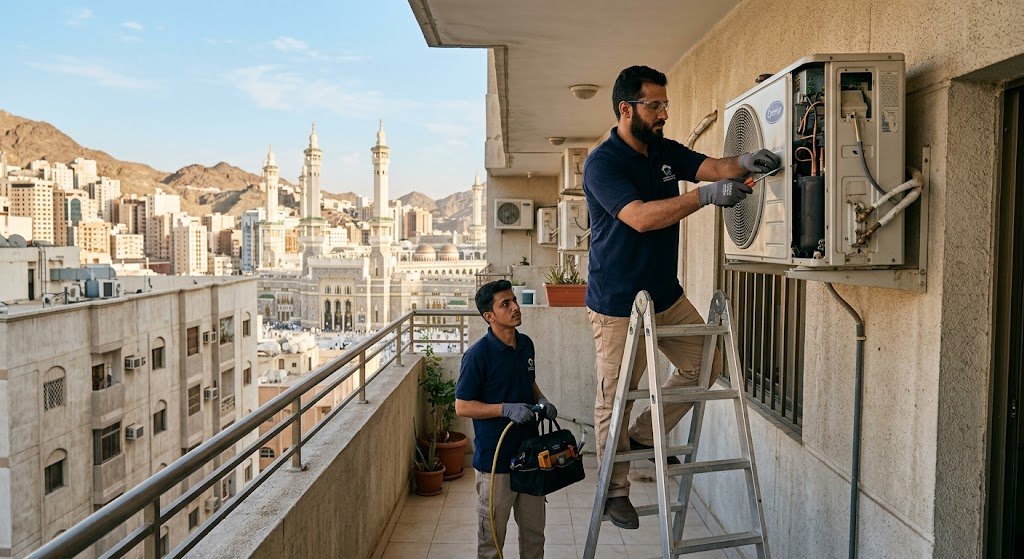 صيانة مكيفات حي الرصيفة مكة لخدمات تبريد فائقة وسرعة في التنفيذ