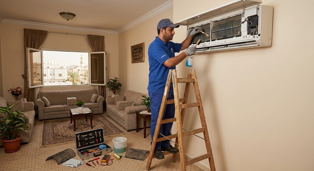 صيانة مكيفات حي الزايدي مكة لخدمات تبريد سريعة ومضمونة